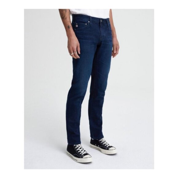 AG Adriano Goldschmied The Tellis Modern Slim Dark Wash Denim Jeans - Picture 1 of 14
